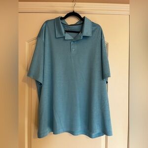 Men’s Bright Blue 3XL Reebok Golf Shirt